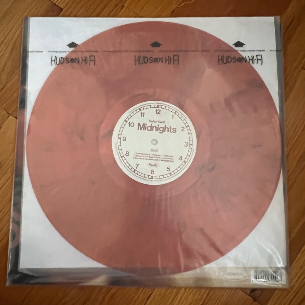 Signed Taylor Swift Midnights Vinyl - Picture 3 of 4